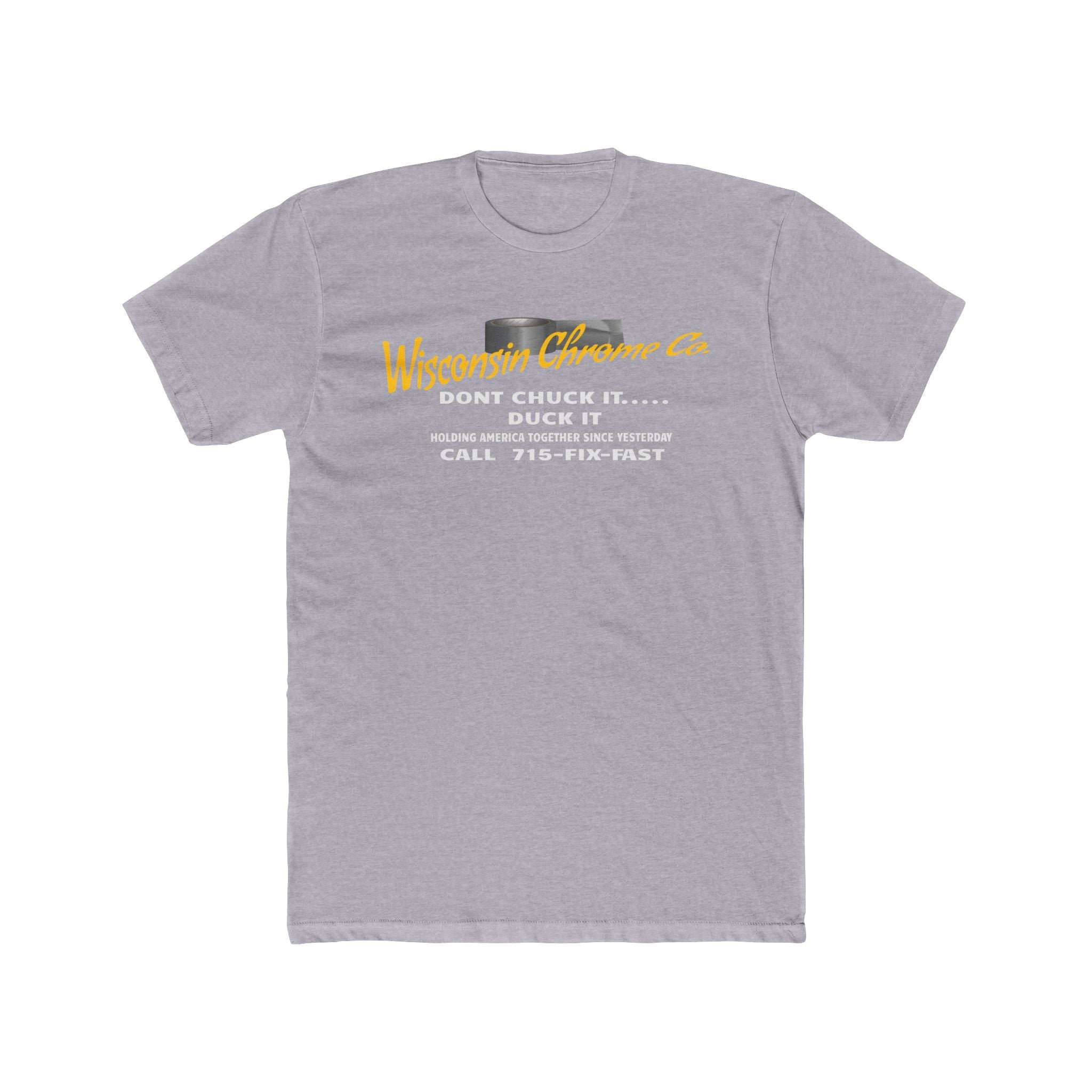 Wisconsin Chrome Unisex Cotton Crew Tee