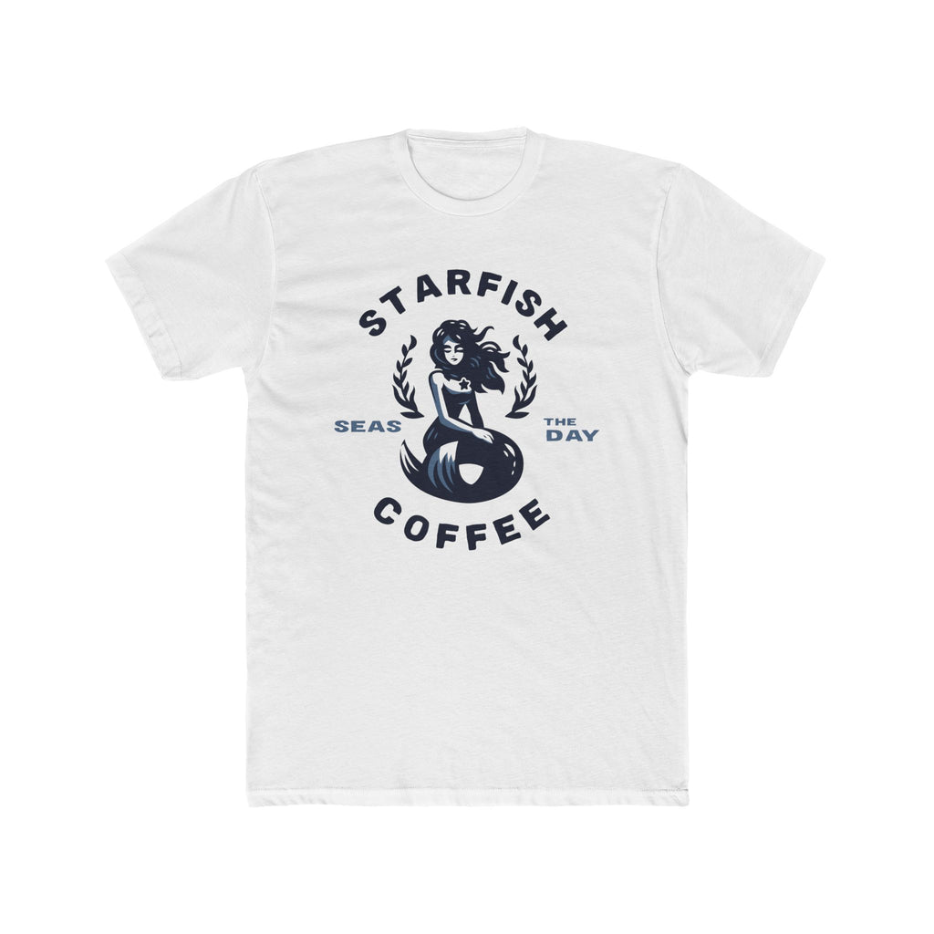Starfish Coffee Unisex Cotton Crew Tee