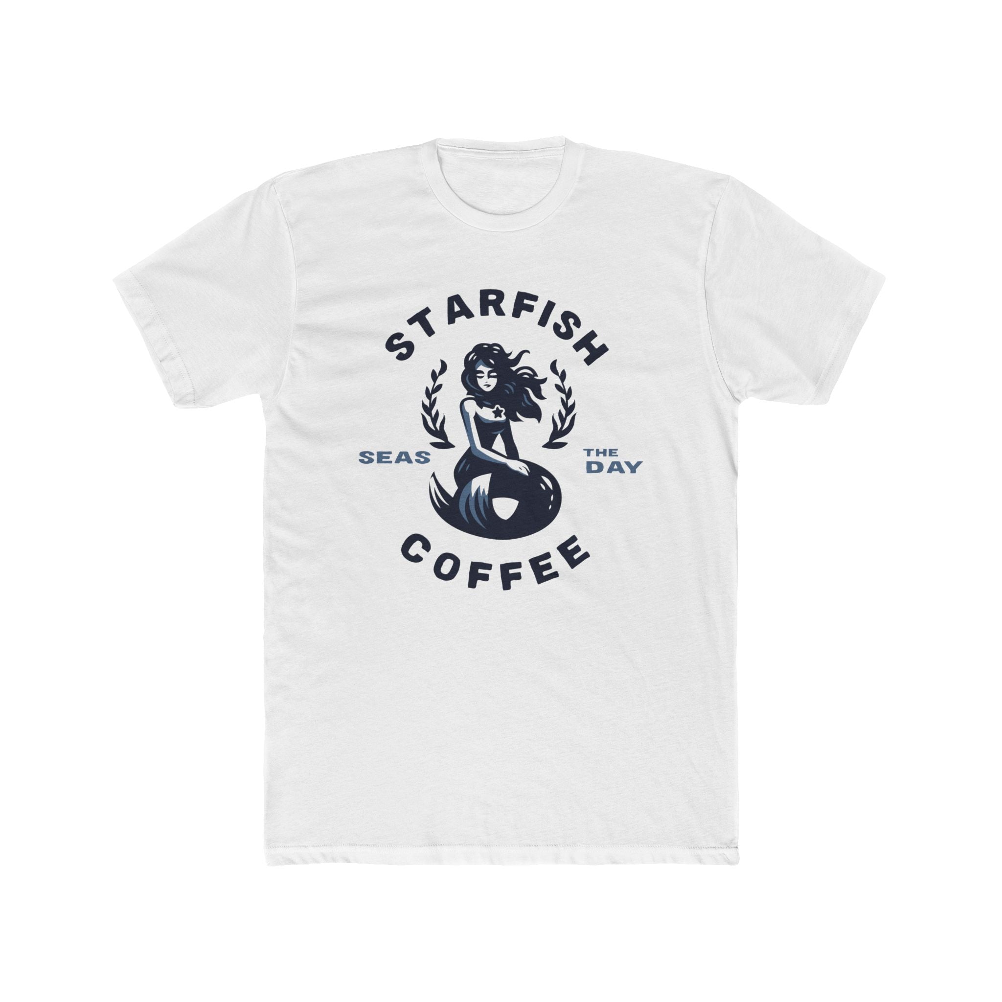 Starfish Coffee Unisex Cotton Crew Tee