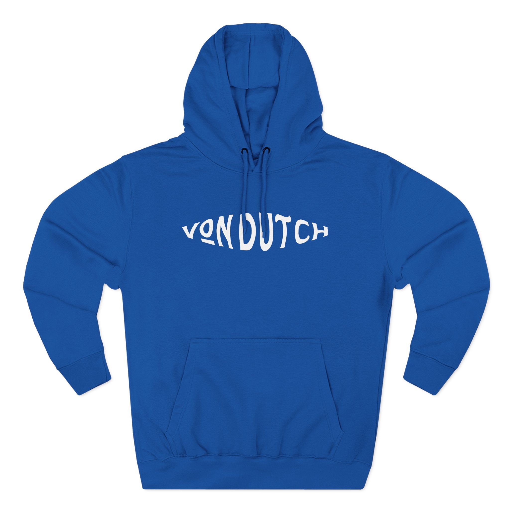 Von Dutch Three-Panel Fleece Hoodie
