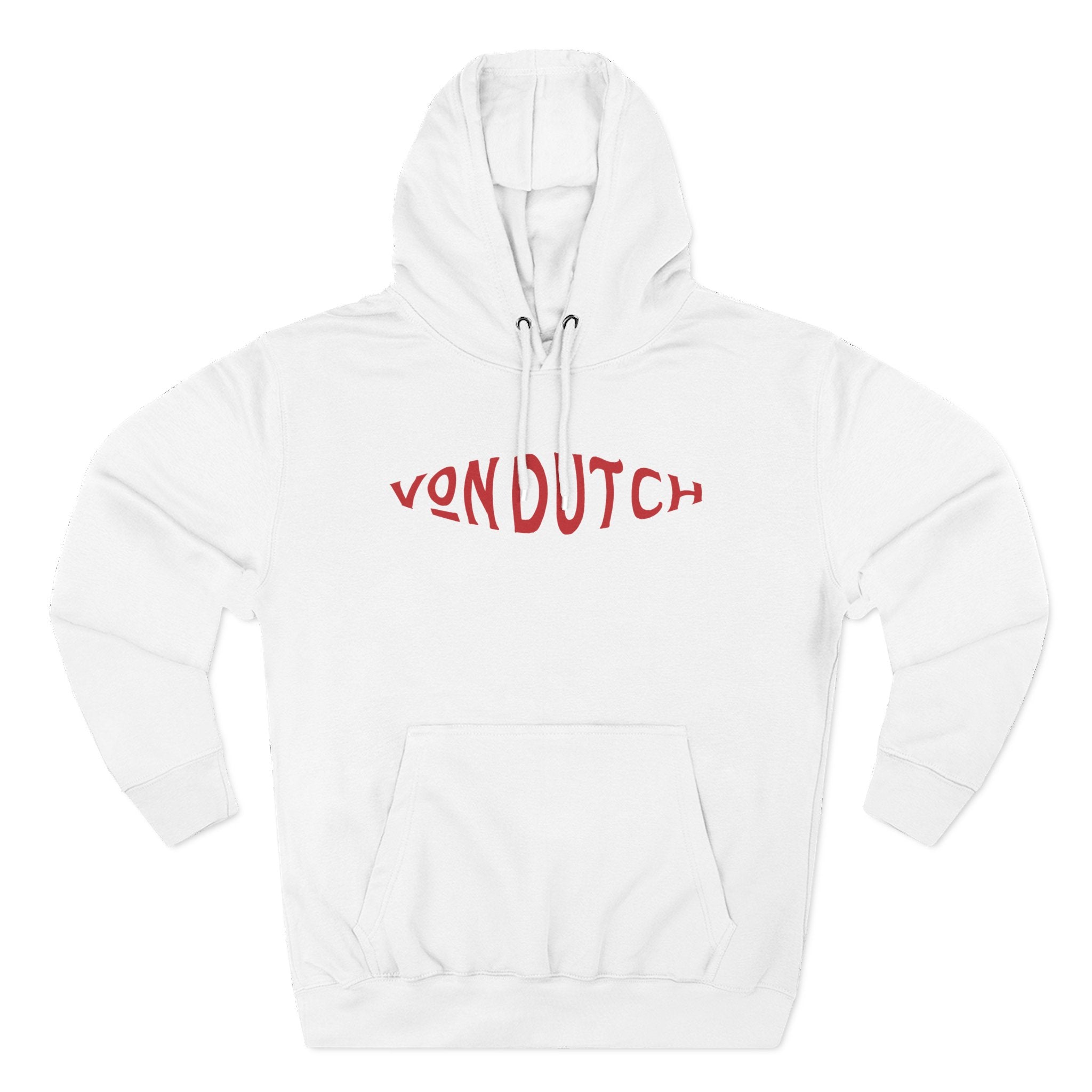 Von Dutch Three-Panel Fleece Hoodie