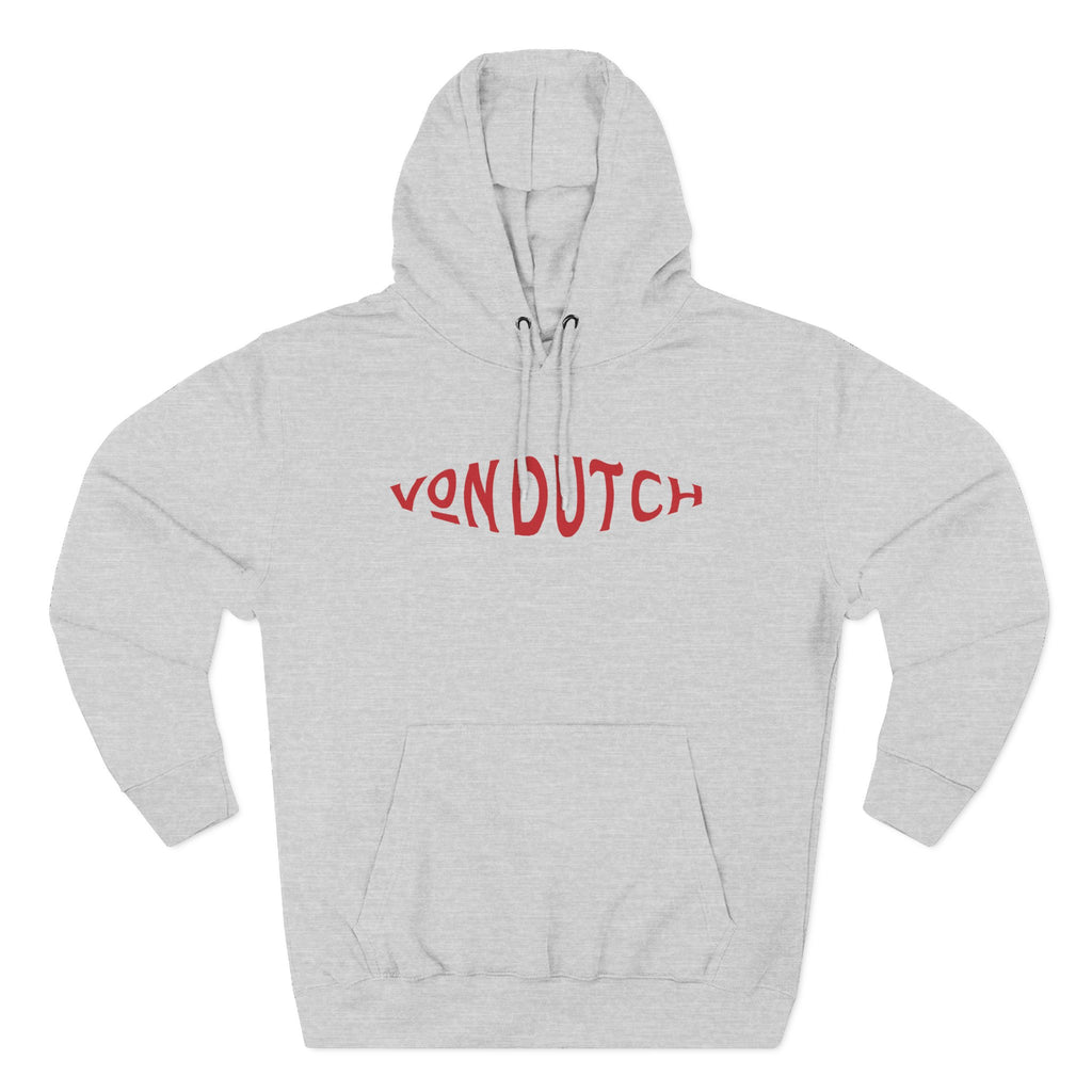Von Dutch Three-Panel Fleece Hoodie