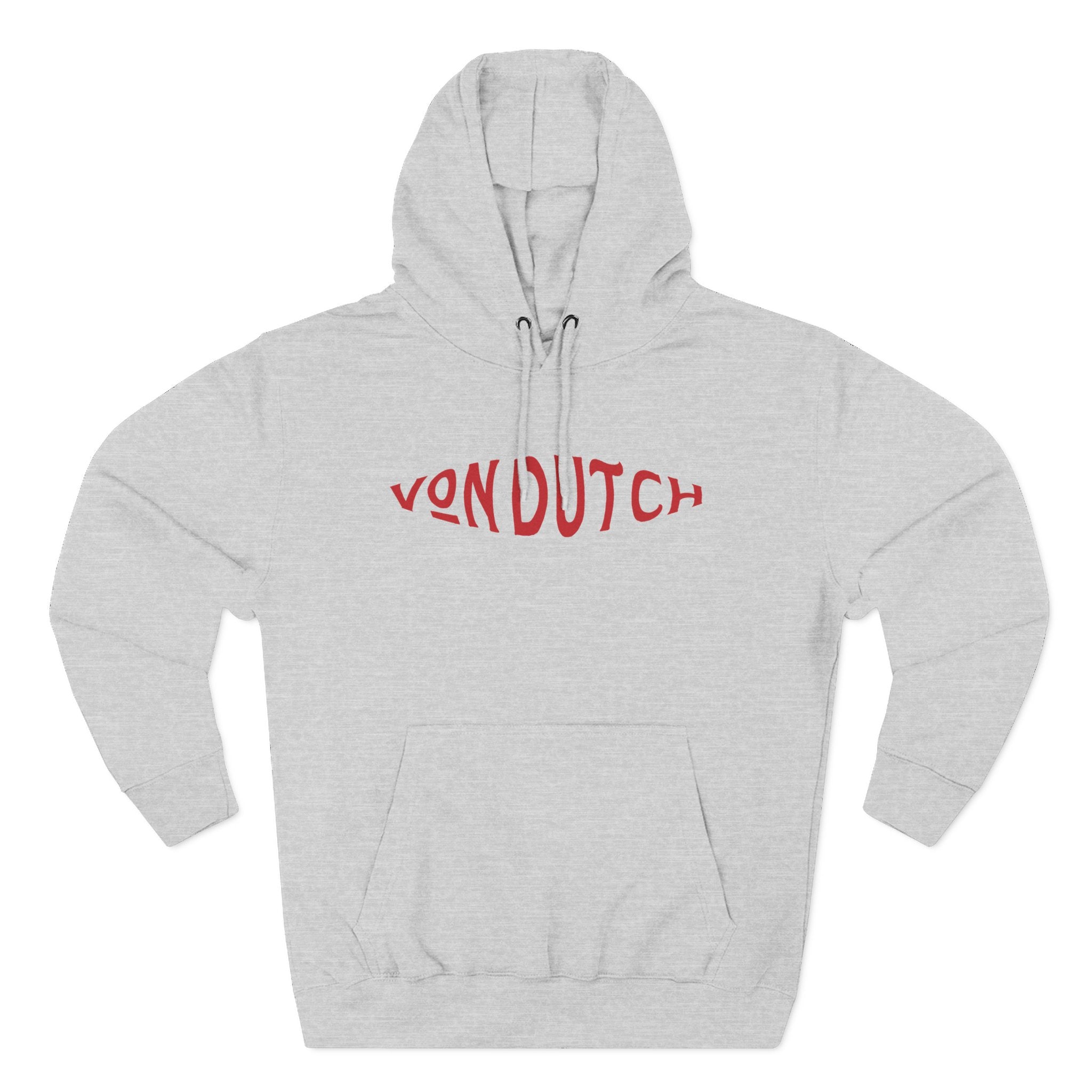 Von Dutch Three-Panel Fleece Hoodie