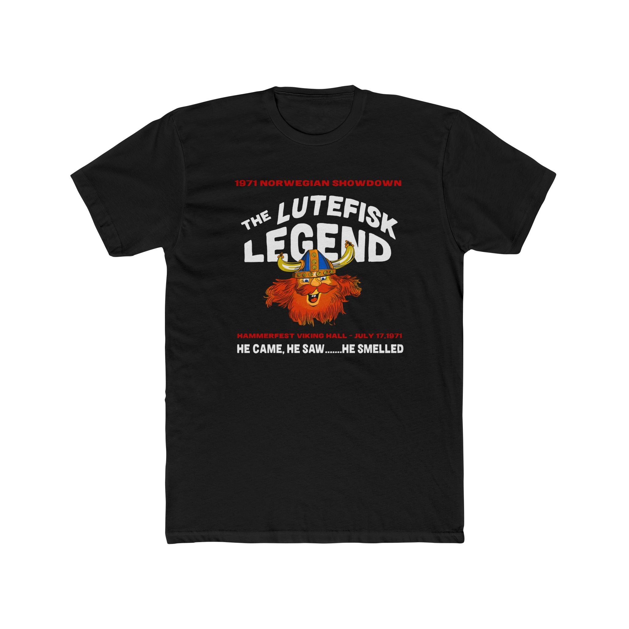 Lutefisk Legend Unisex Cotton Crew Tee