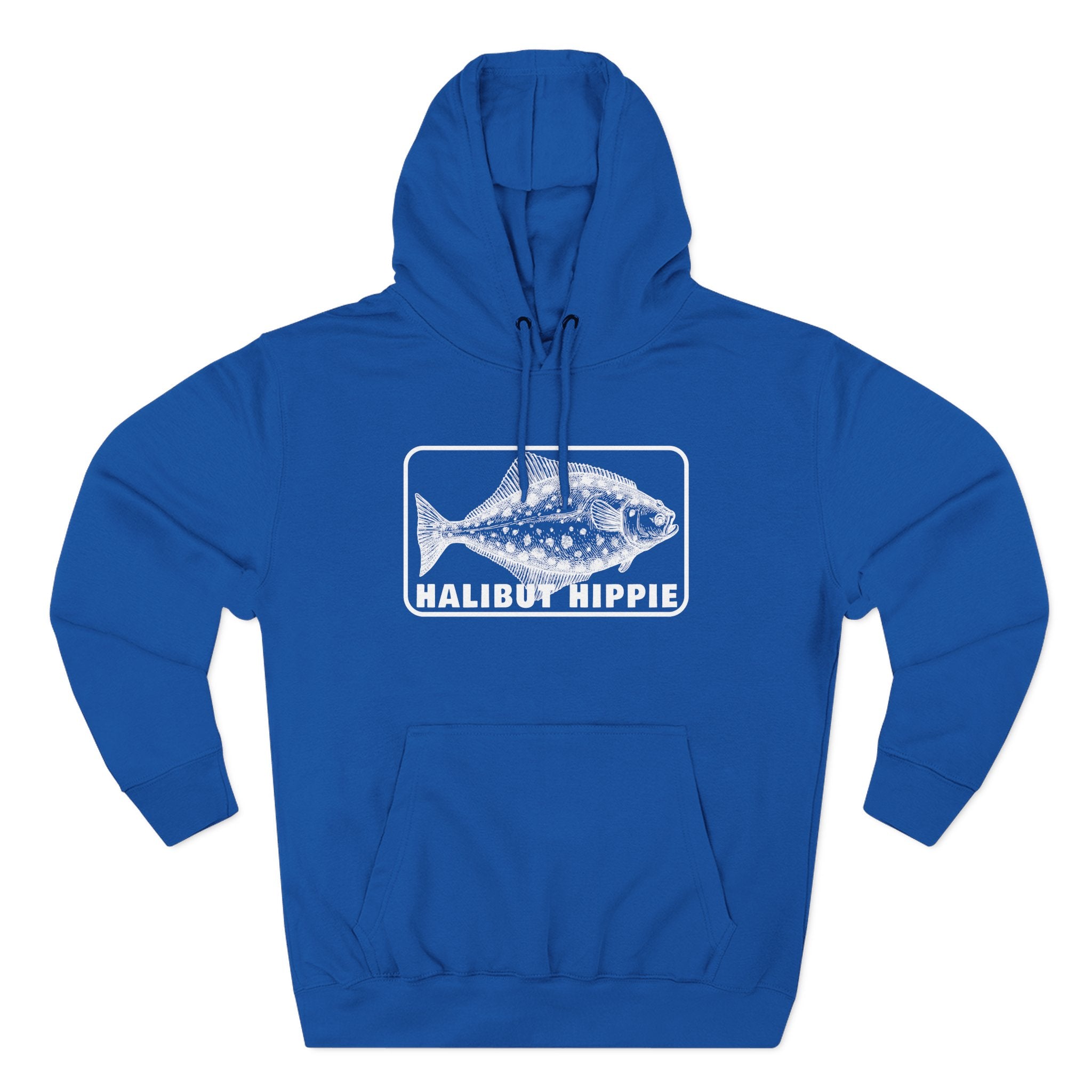 Halibut Hippie Three-Panel Fleece Hoodie 54N