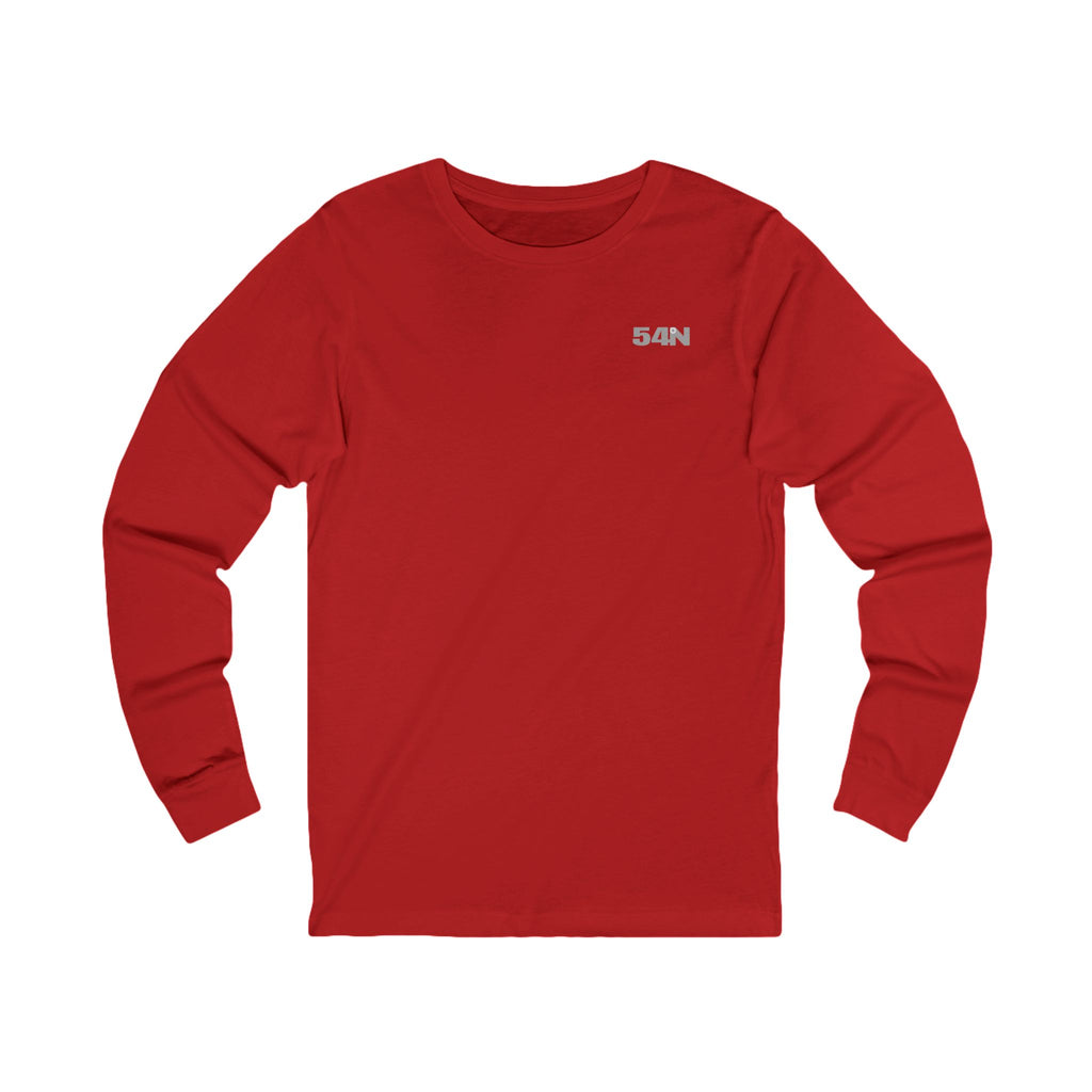 Salmon Hippie Unisex Jersey Long Sleeve Tee 54N