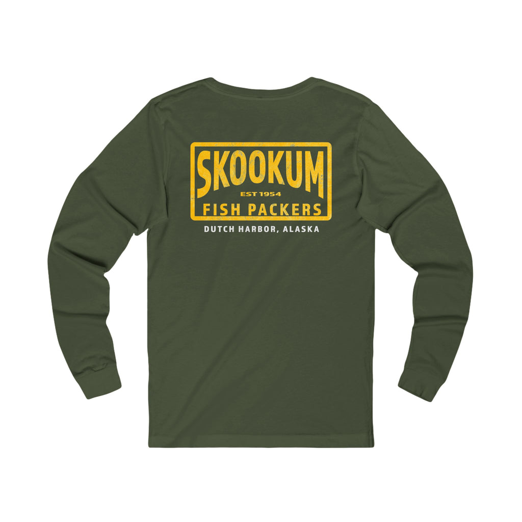 Skookum fish packers Unisex Jersey Long Sleeve Tee 54nrth