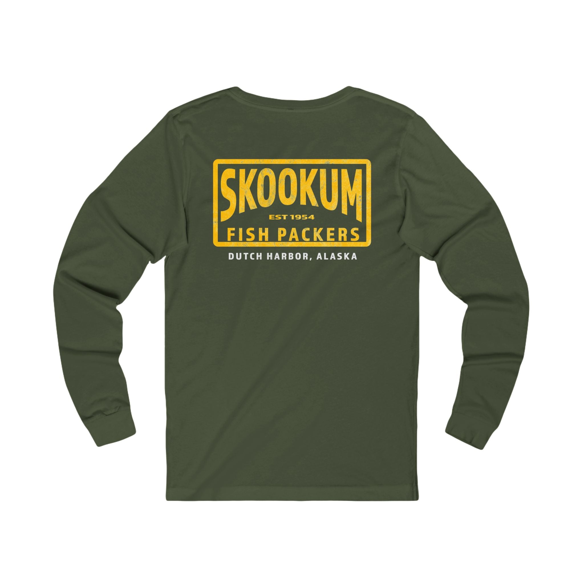 Skookum fish packers Unisex Jersey Long Sleeve Tee 54nrth