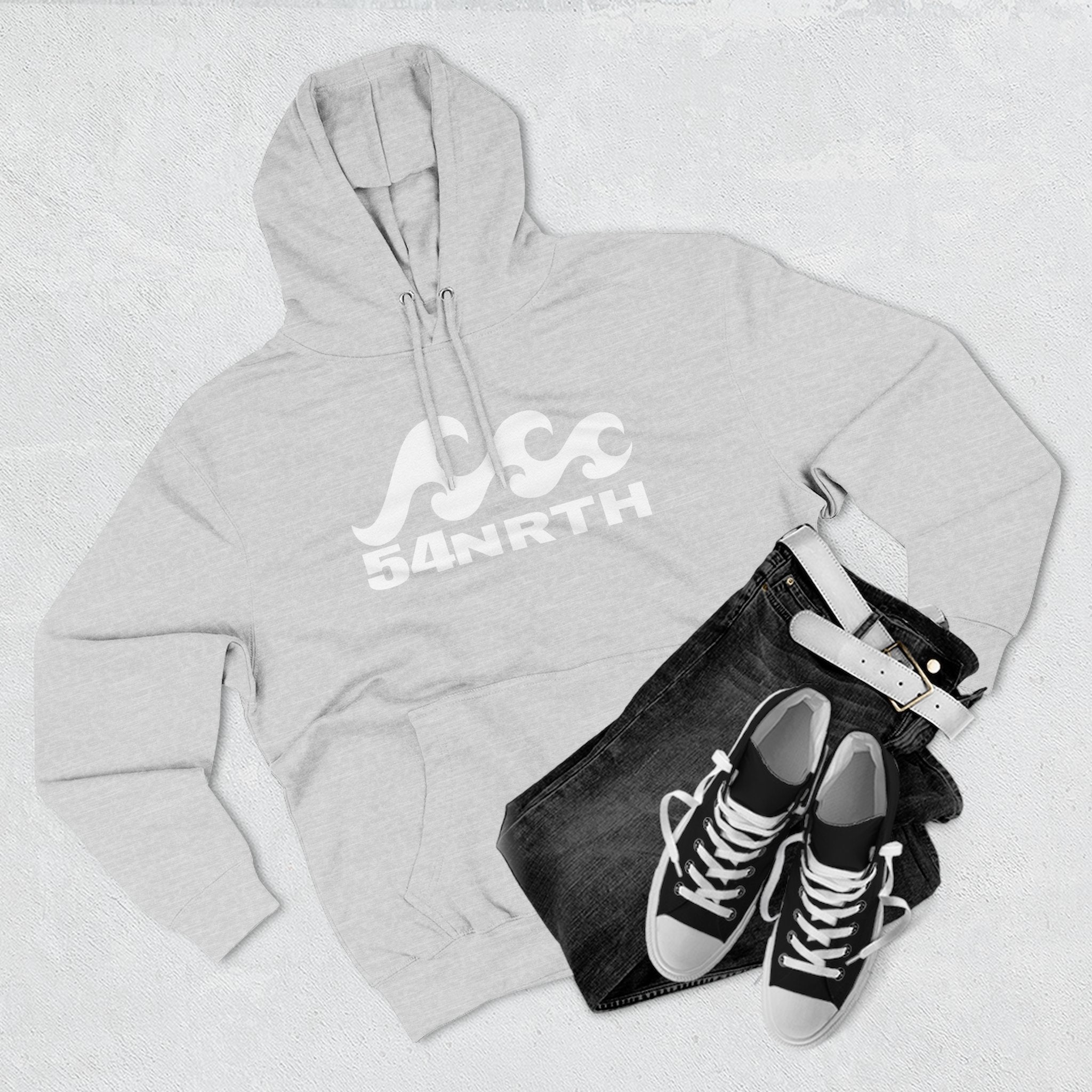 Wave Rider Three-Panel Fleece Hoodie 54N