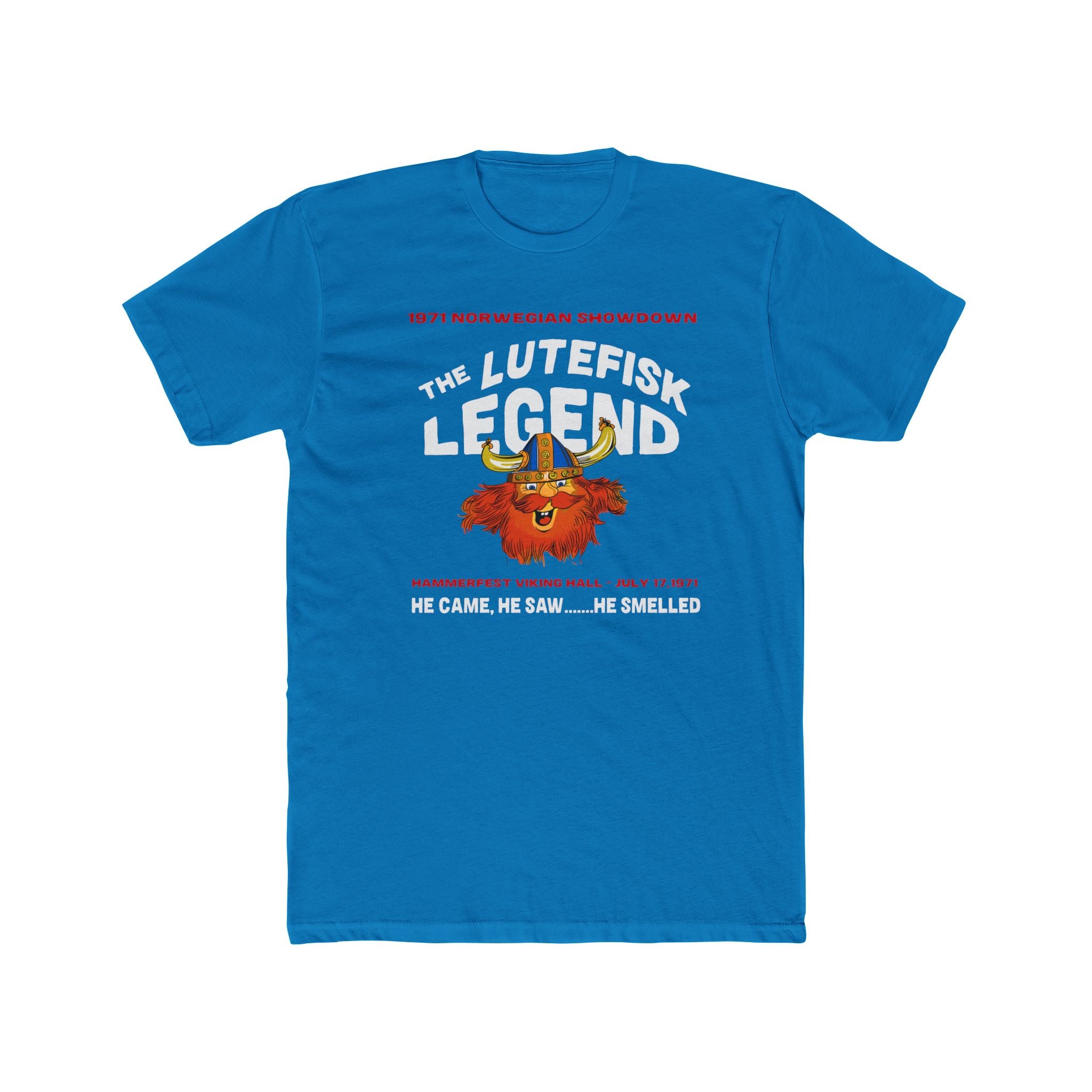 Lutefisk Legend Unisex Cotton Crew Tee