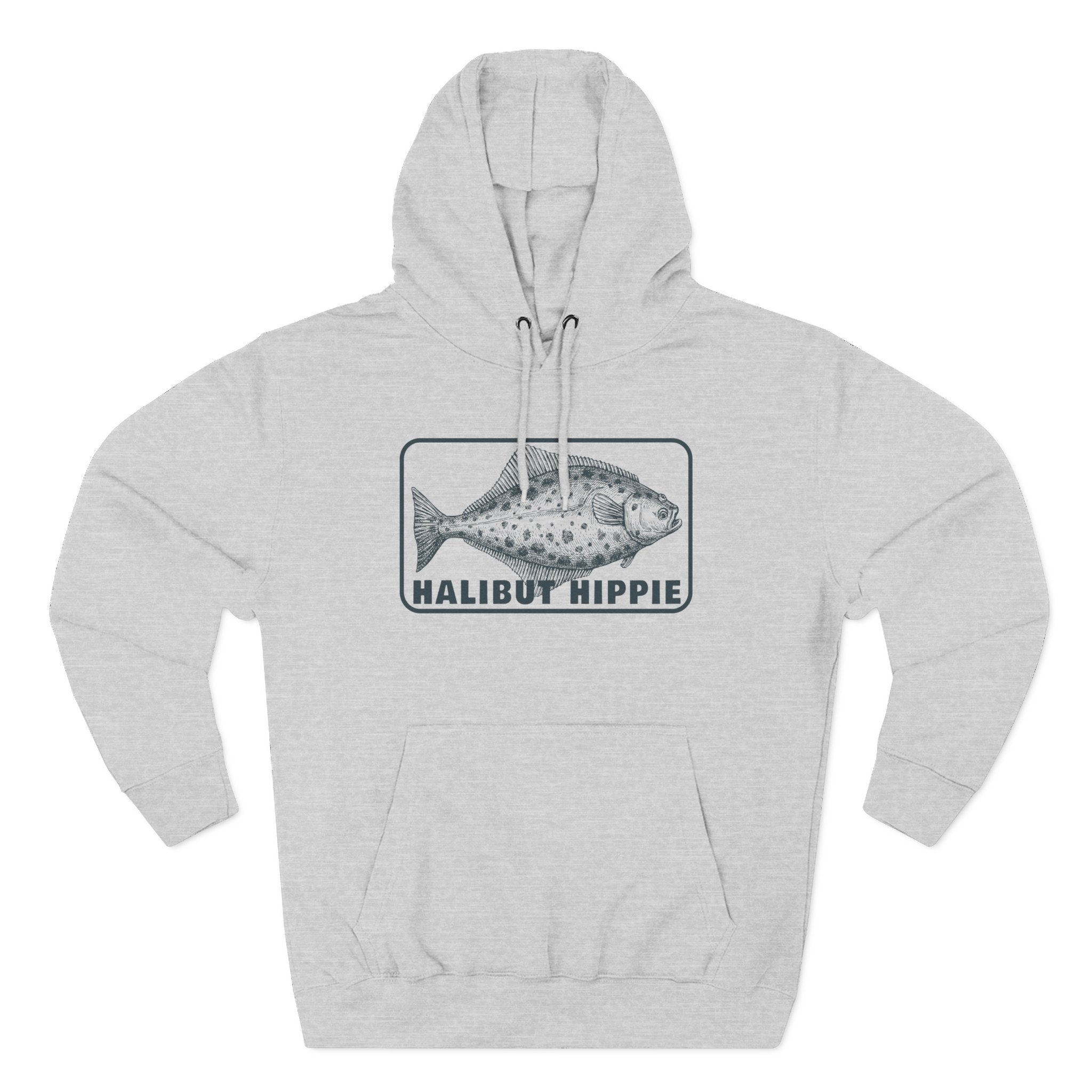 Halibut Hippie Three-Panel Fleece Hoodie 54N