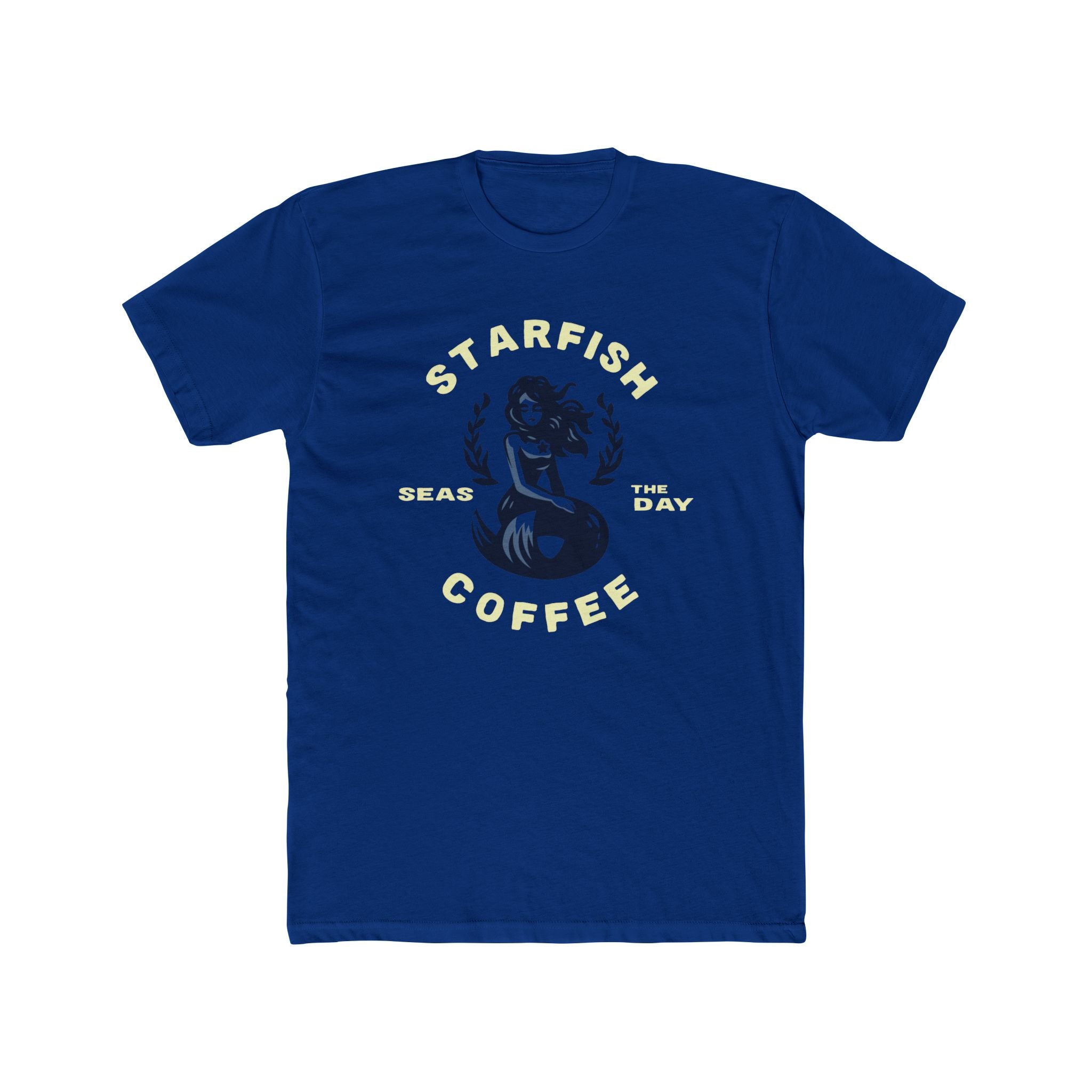 Starfish Coffee Unisex Cotton Crew Tee