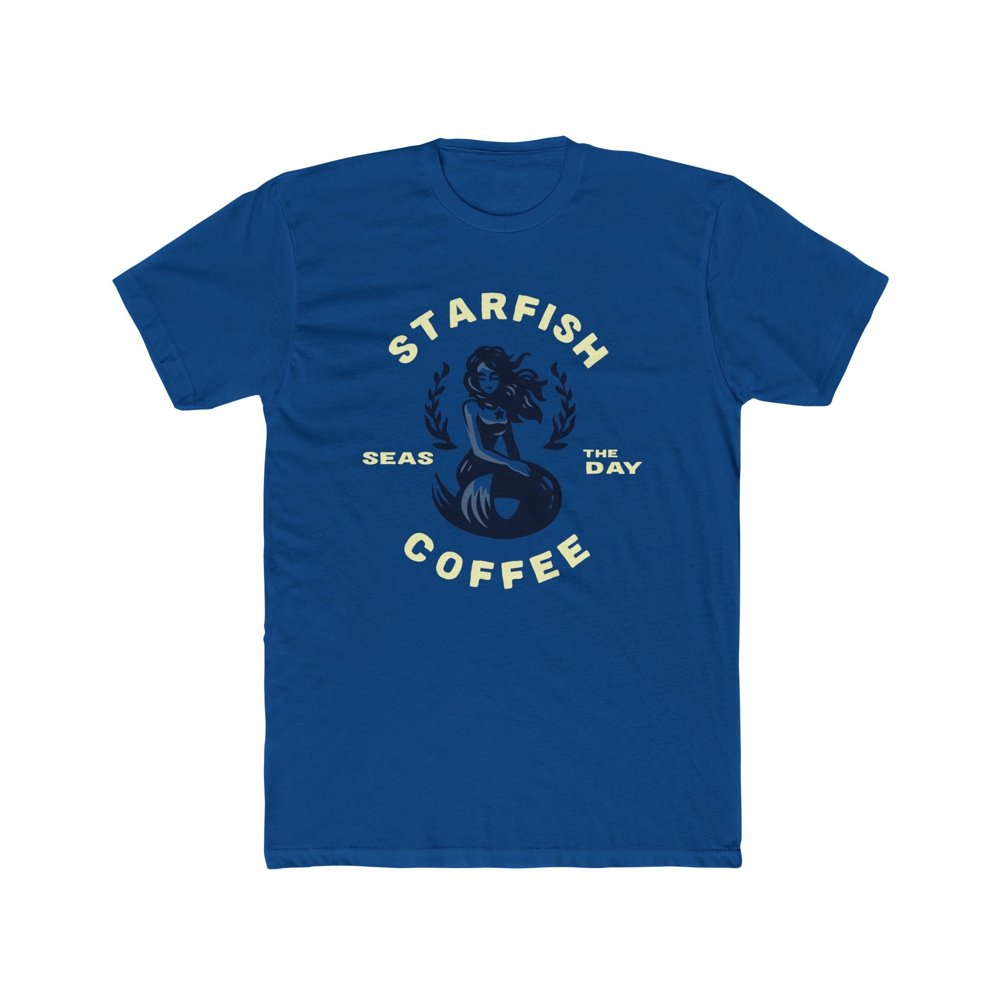 Starfish Coffee Unisex Cotton Crew Tee