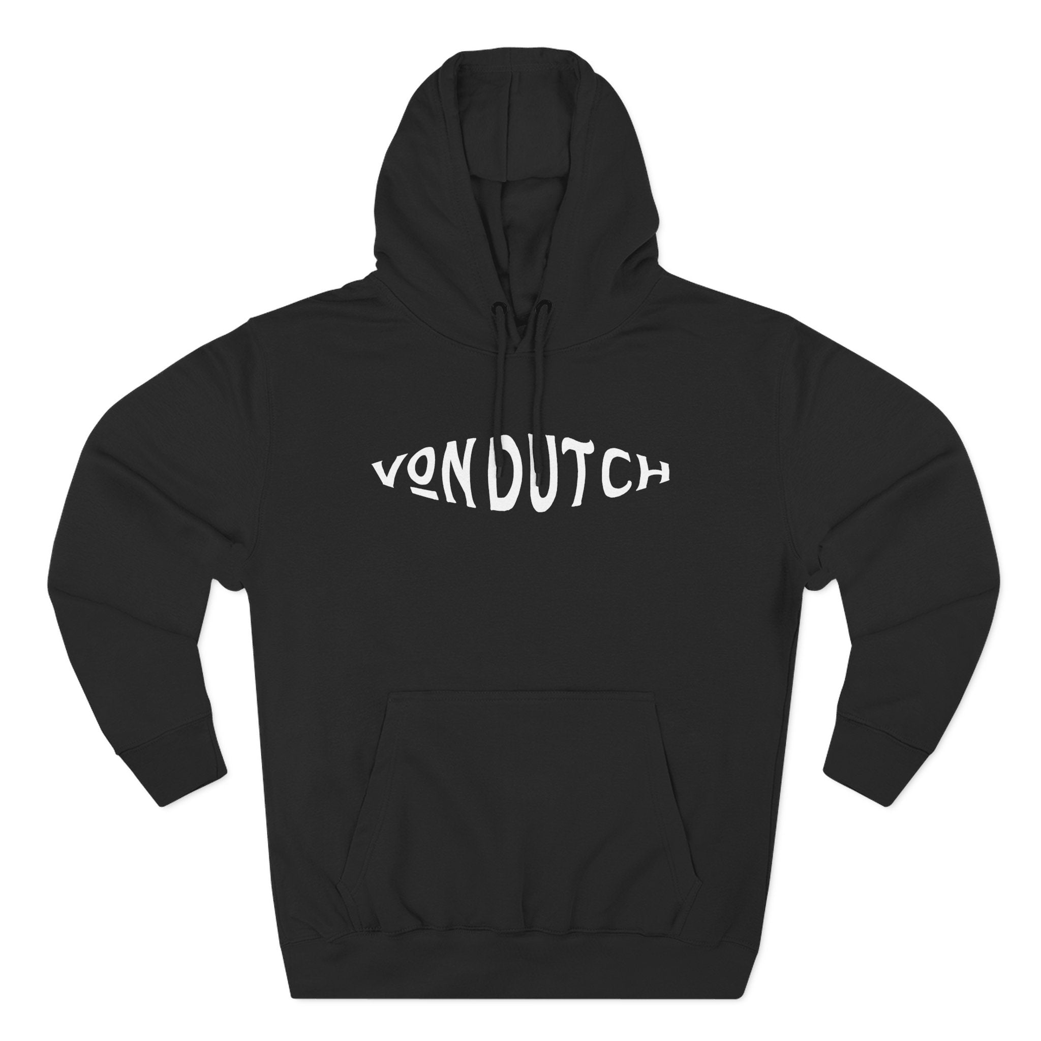 Von Dutch Three-Panel Fleece Hoodie