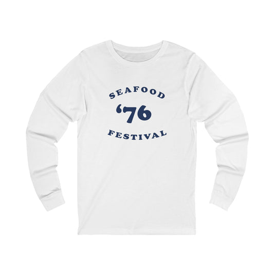 SEAFOOD 76 Long Sleeve Crewneck Tee