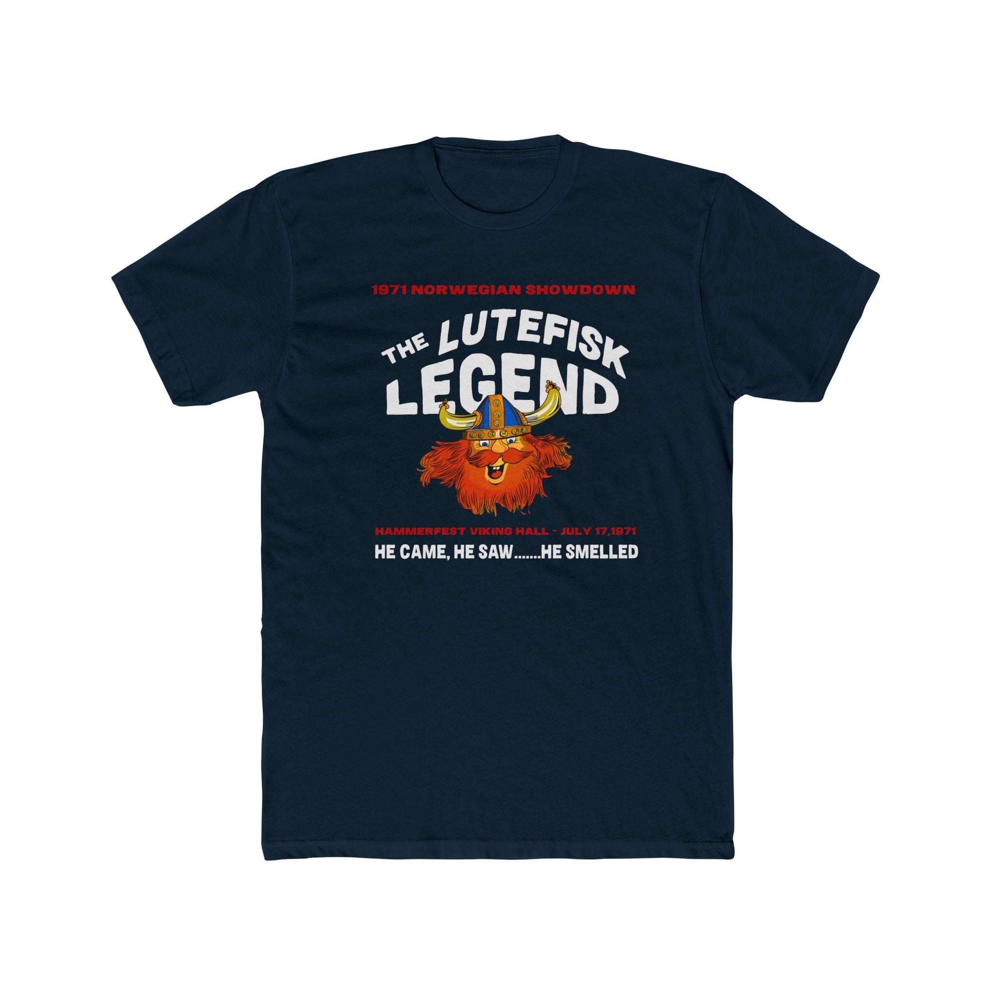 Lutefisk Legend Unisex Cotton Crew Tee