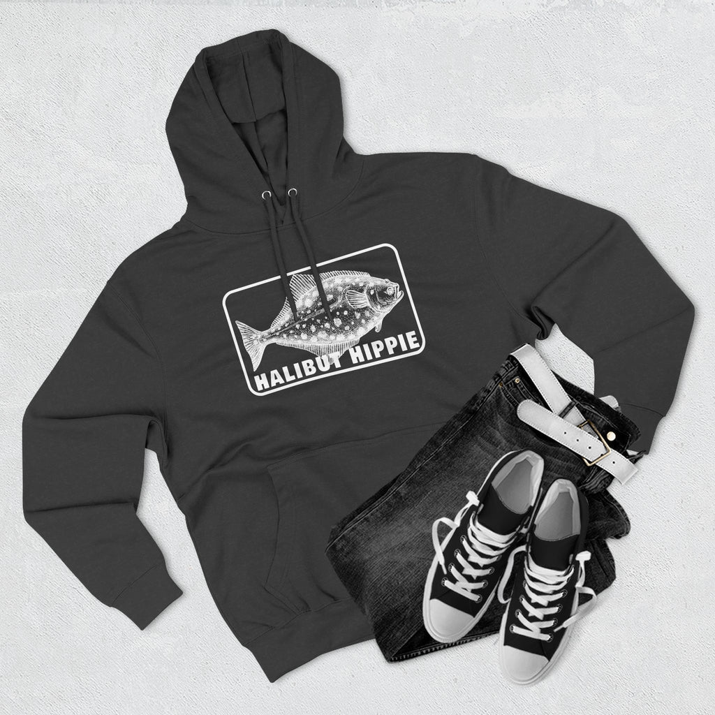 Halibut Hippie Three-Panel Fleece Hoodie 54N