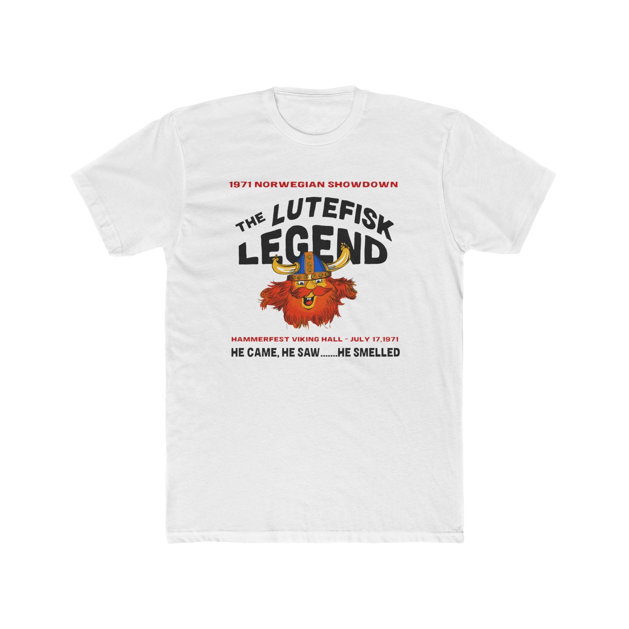 Lutefisk Legend Unisex Cotton Crew Tee