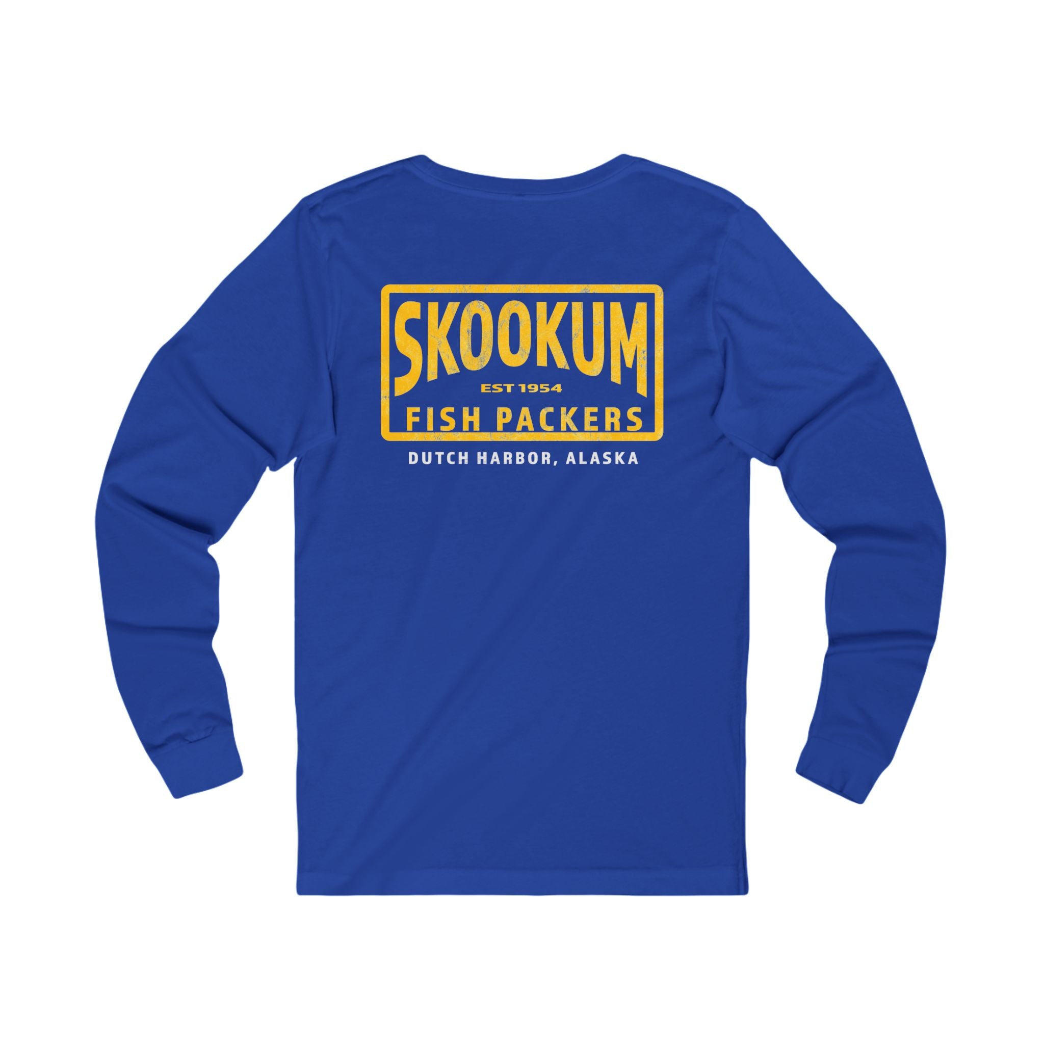 Skookum fish packers Unisex Jersey Long Sleeve Tee 54nrth