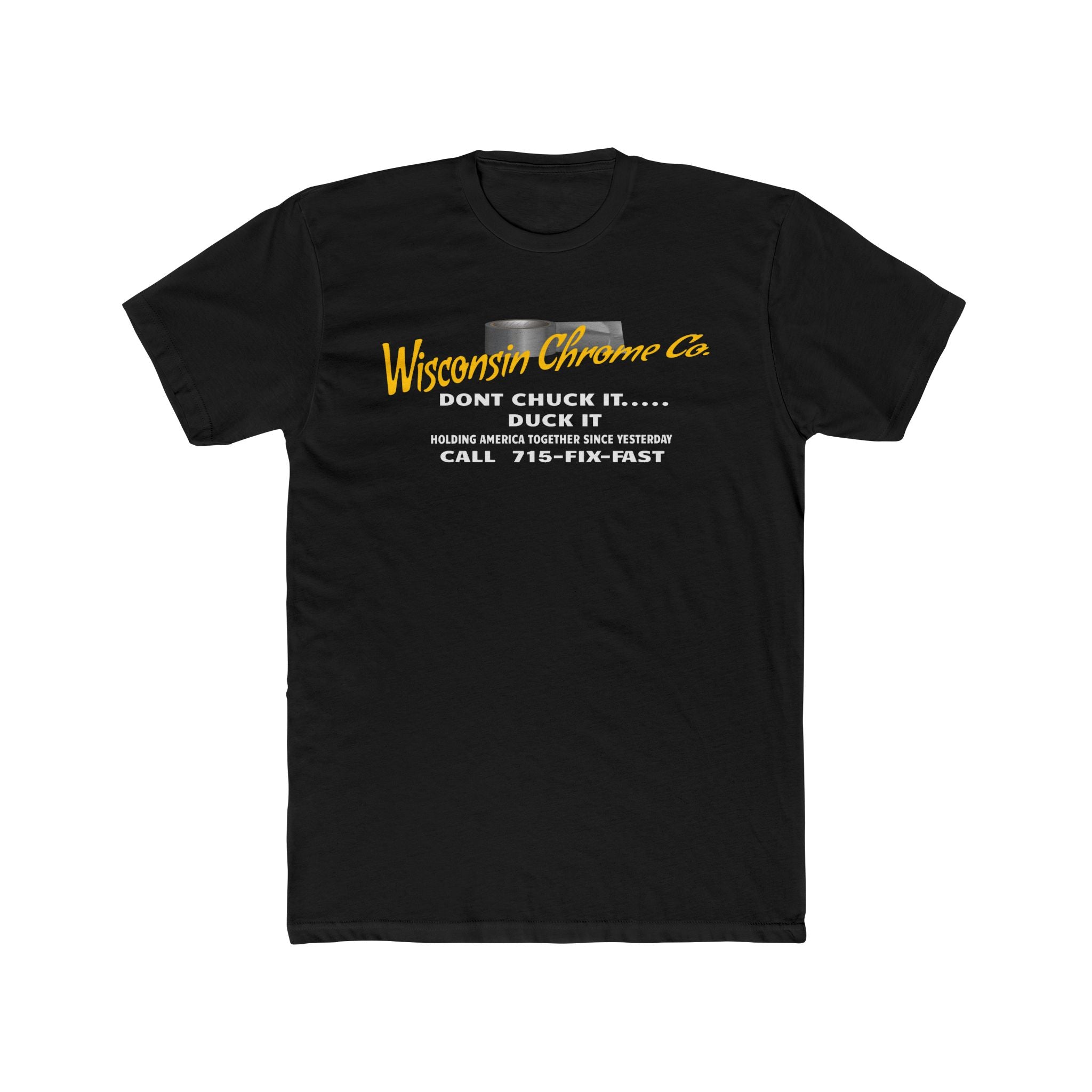 Wisconsin Chrome Unisex Cotton Crew Tee